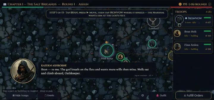 Ashfall Kingdoms — live gameplay