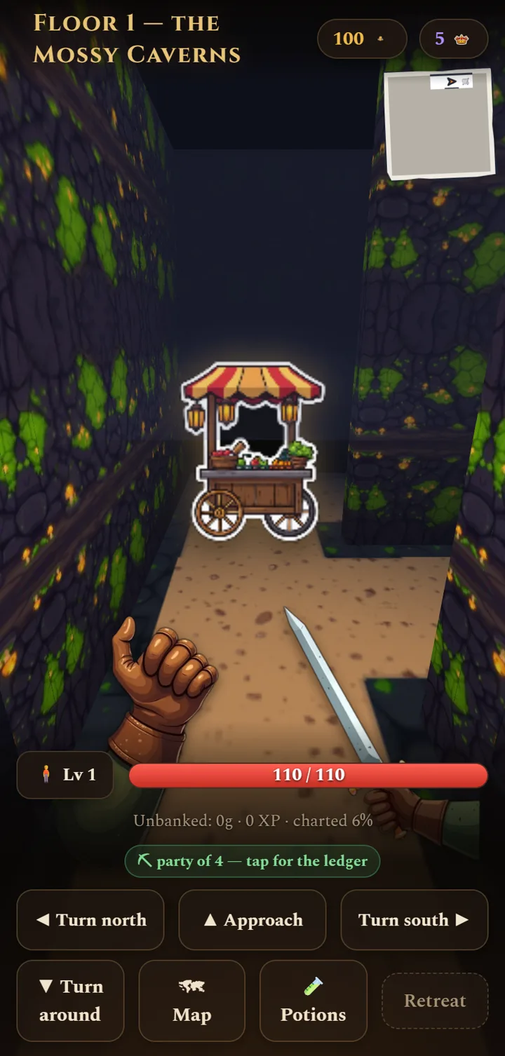 Halls of Minos — live gameplay