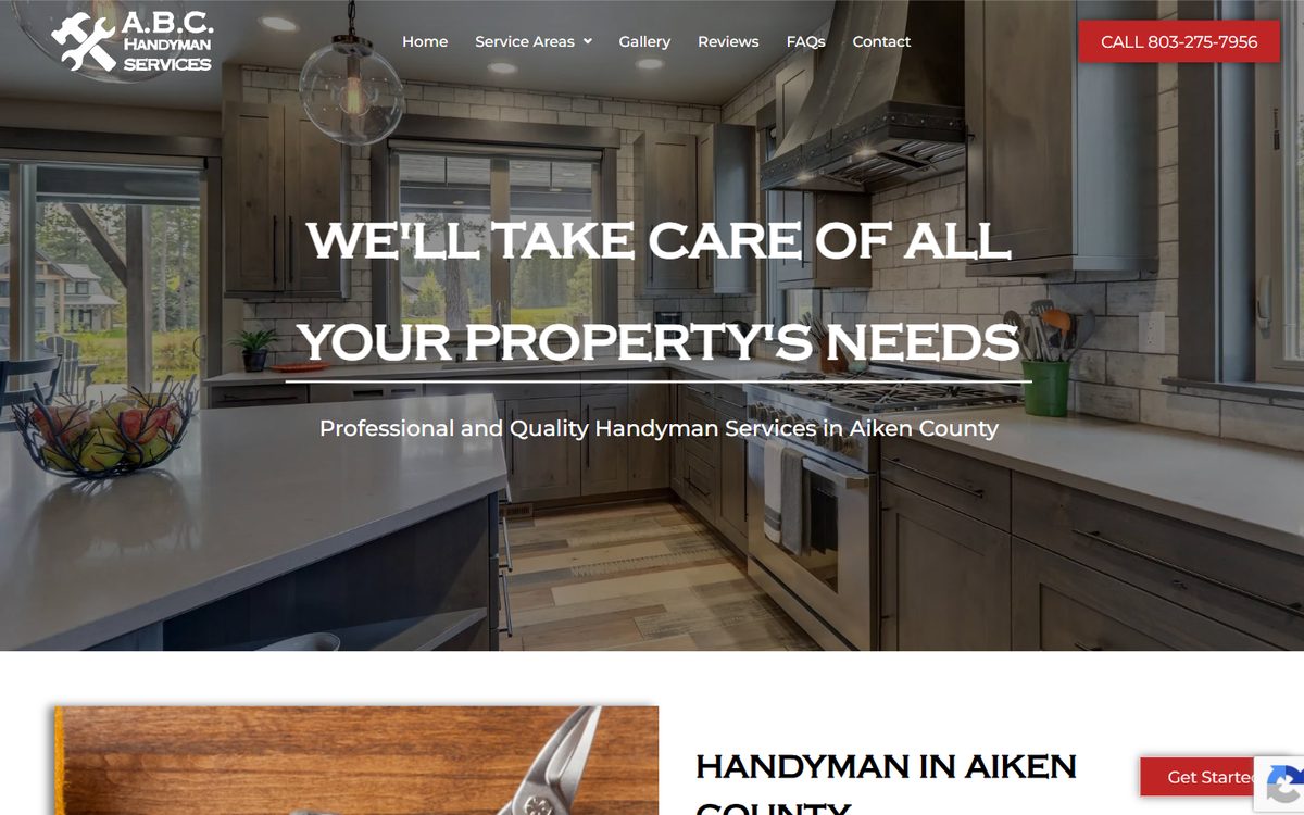 Screenshot of ABC Handyman Services