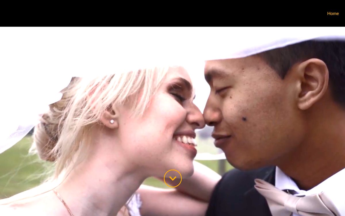 Screenshot of For You Wedding Films