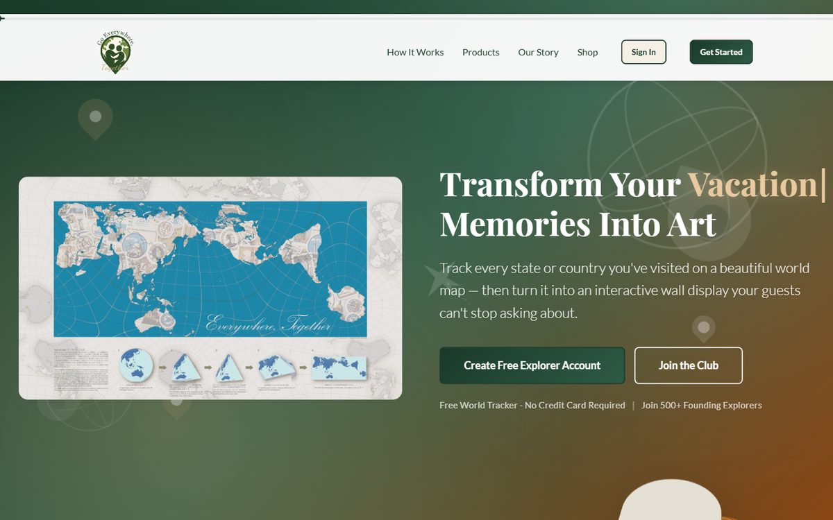 Screenshot of GoEverywhereTogether