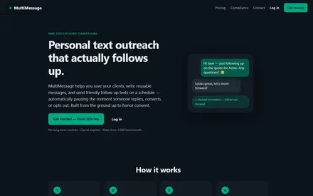 Screenshot of MultiMessage